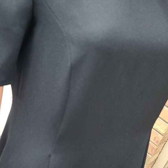 Worthington Vintage nipped waist black dress - Picture 7 of 10